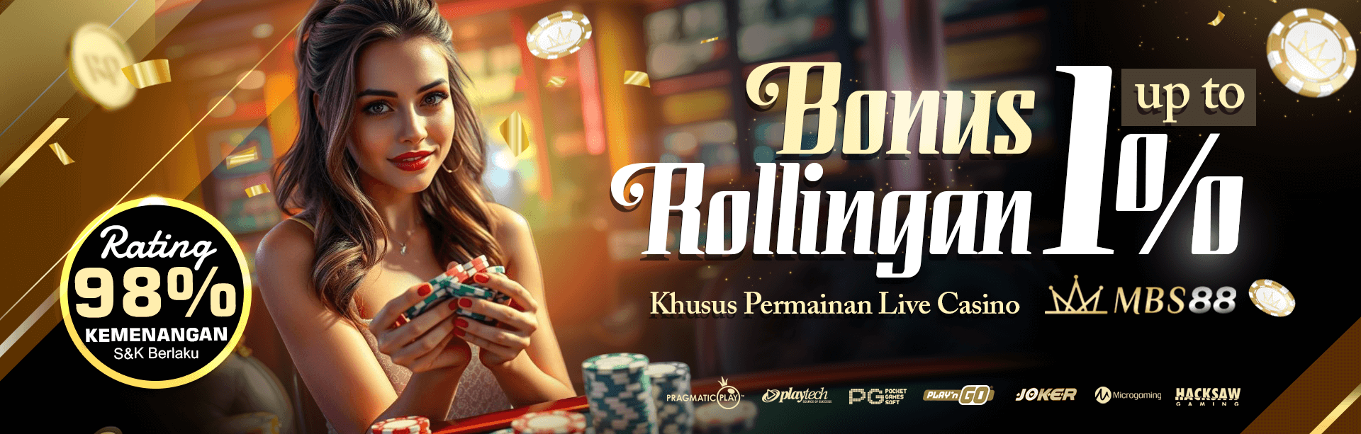 Komisi Mingguan Casino