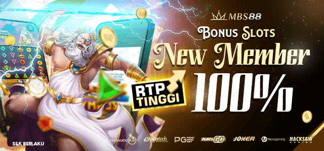 Bonus New Member 100% Slots