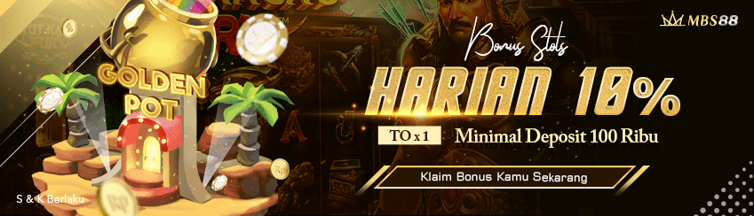 BONUS DAILY SLOTS 10%