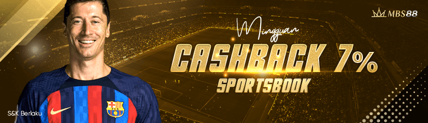 CASHBACK 7% SPORTBOOK